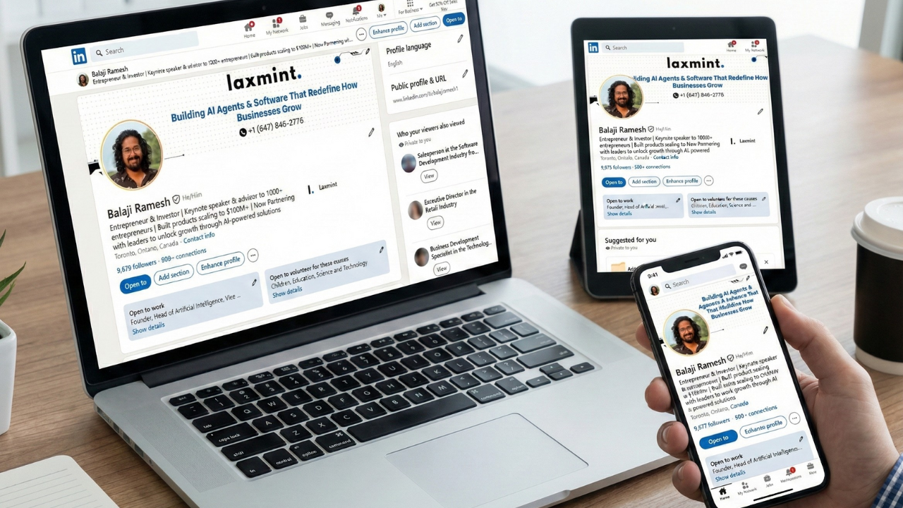 Bala Ji Ramesh LinkedIn Profile