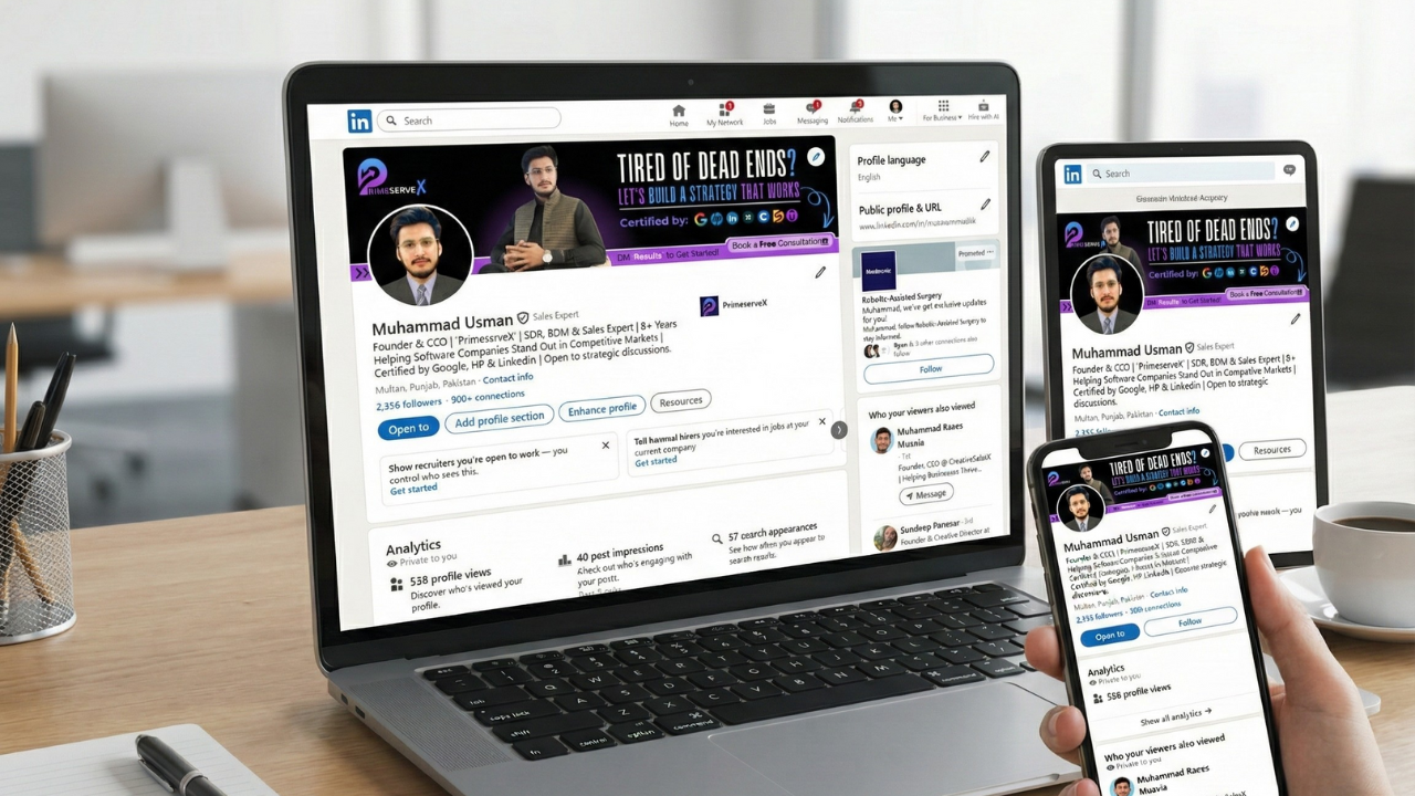 M Usman LinkedIn Profile